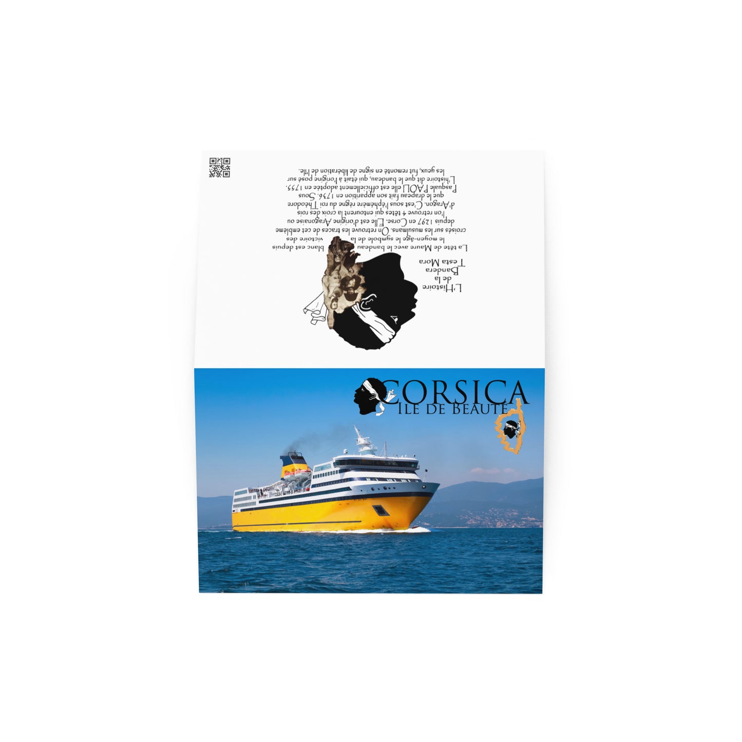 Carte de vœux Ferry Corse