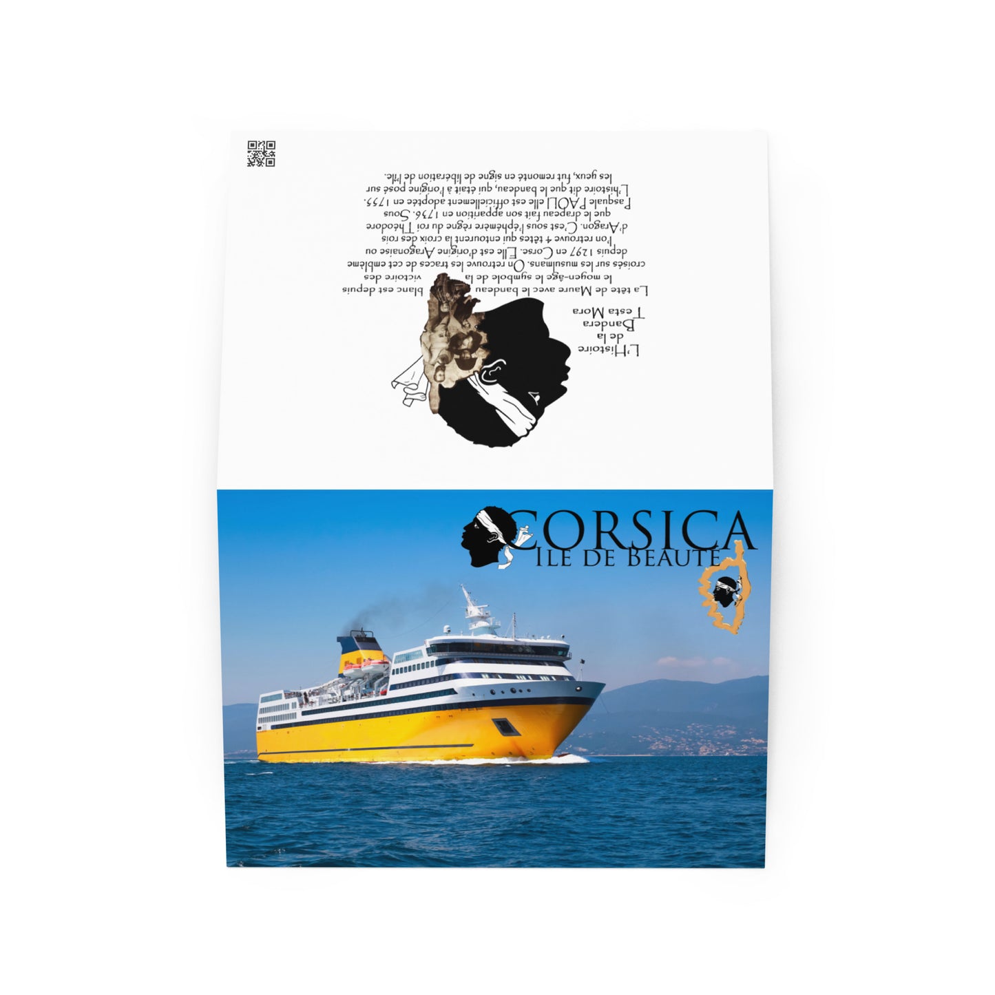 Carte de vœux Ferry Corse