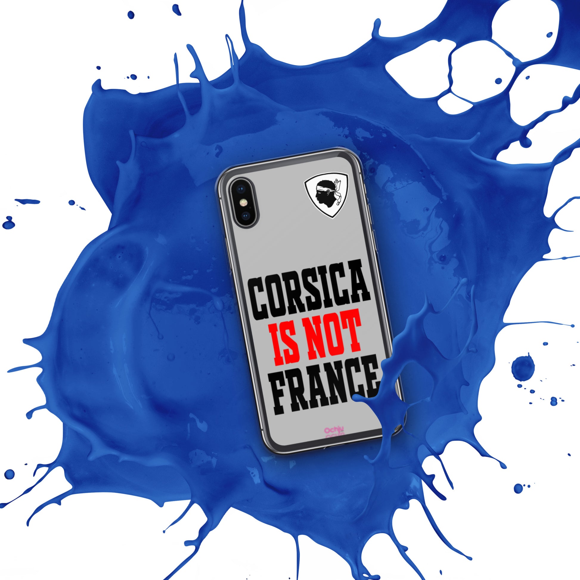 Coque pour iPhone Corsica is not France - Ochju Ochju iPhone X / XS Ochju Coque pour iPhone Corsica is not France