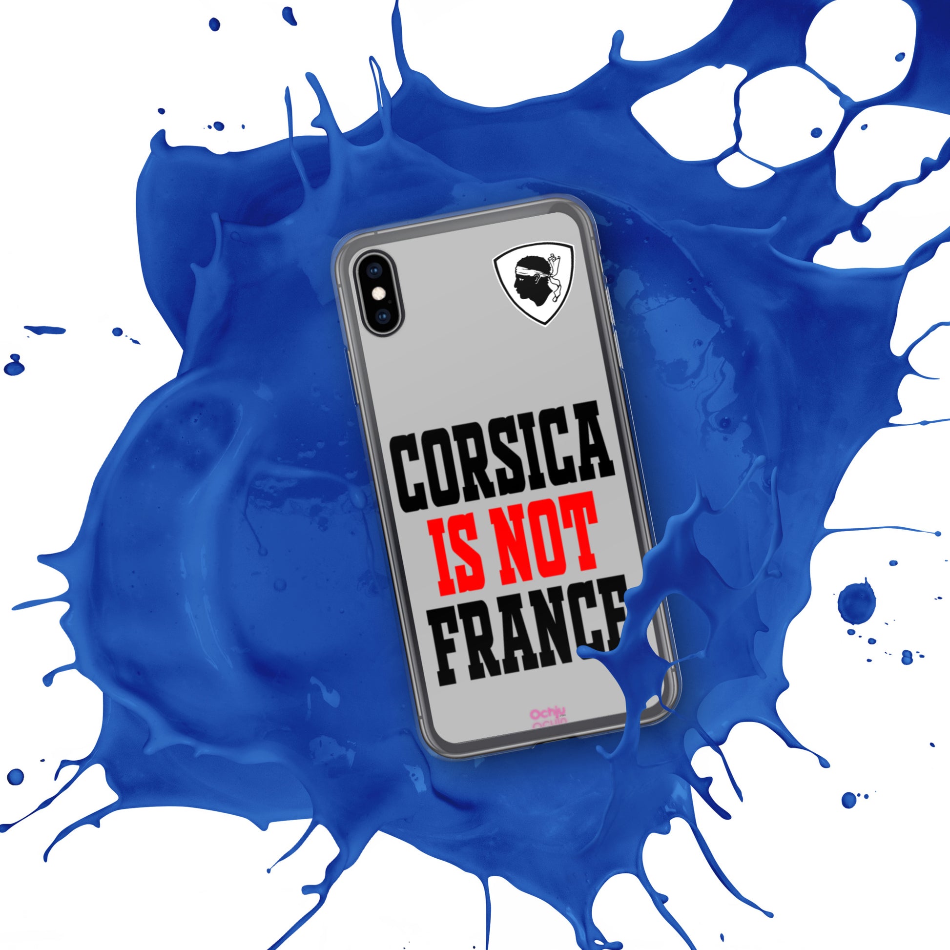 Coque pour iPhone Corsica is not France - Ochju Ochju iPhone XS Max Ochju Coque pour iPhone Corsica is not France