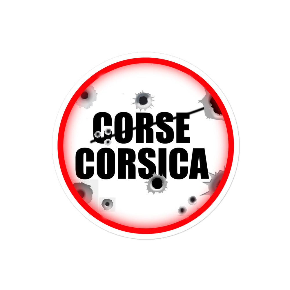 Autocollants découpés Corse/Corsica - Ochju Ochju 4x4 souvenirdefrance Souvenirs de Corse Autocollants découpés Corse/Corsica