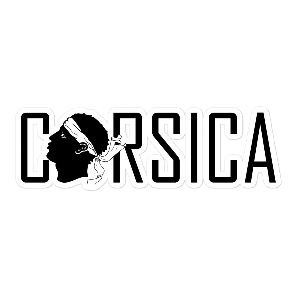Autocollants découpés Corsica - Ochju Ochju 5.5x5.5 souvenirdefrance Souvenirs de Corse Autocollants découpés Corsica