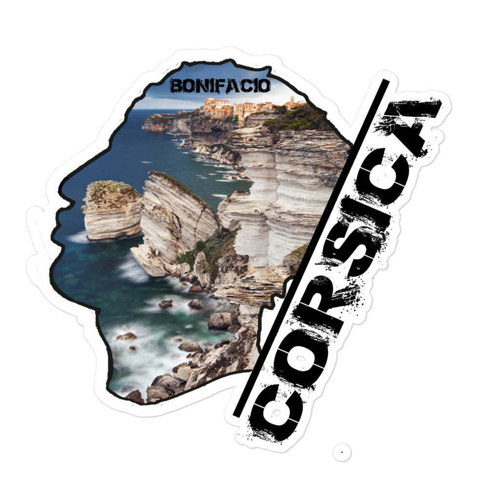 Autocollants découpés Bonifacio Corsica - Ochju