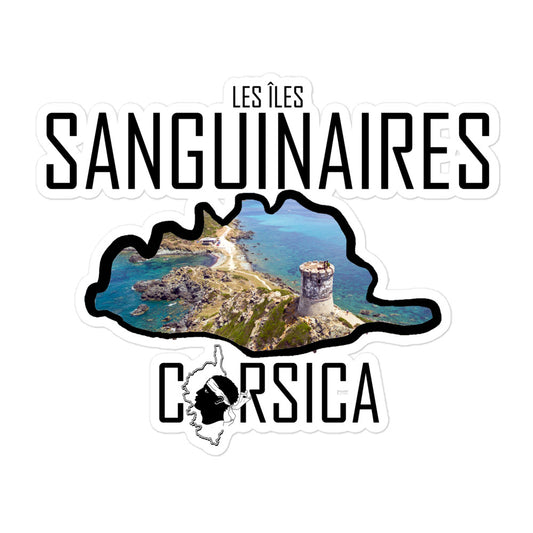 Autocollants découpés Les Sanguinaires Corsica - Ochju Ochju 5.5x5.5 souvenirdefrance Souvenirs de Corse Autocollants découpés Les Sanguinaires Corsica