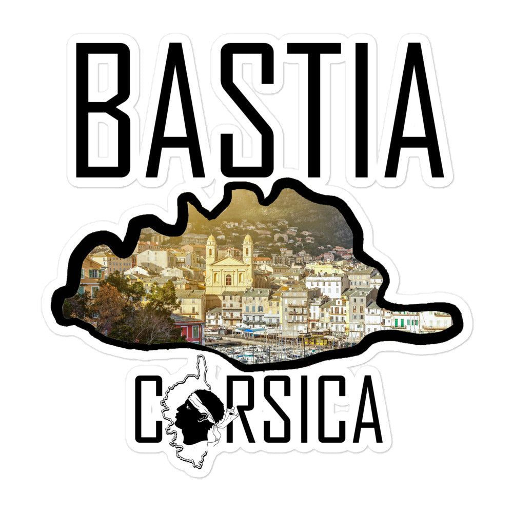 Autocollants découpés Bastia Corsica - Ochju