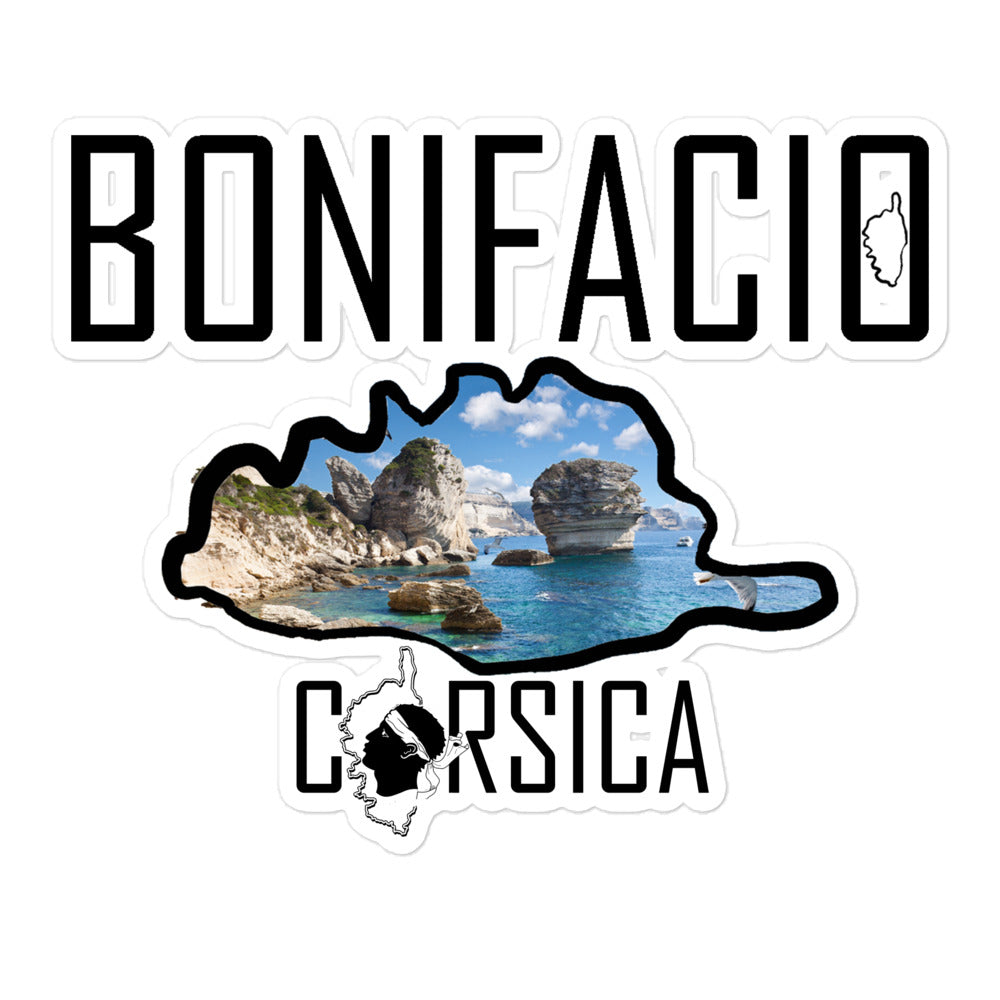 Autocollants découpés Bonifacio Corsica - Ochju