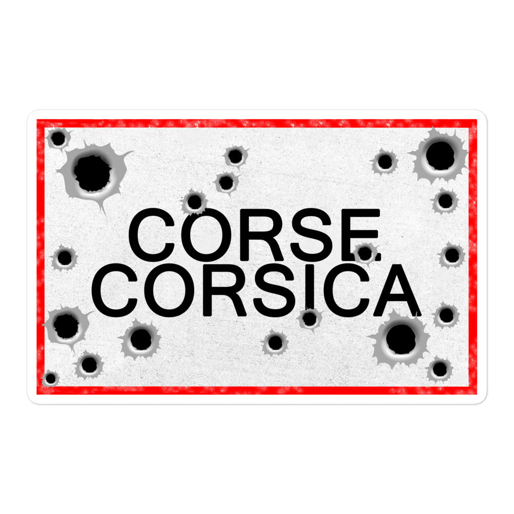 Autocollants découpés Corse/Corsica - Ochju Ochju 5.5x5.5 Ochju Souvenirs de Corse Autocollants découpés Corse/Corsica