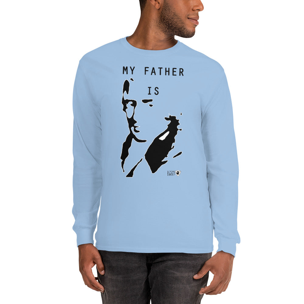 T-shirt My Father is Paoli à manches longues - Ochju Ochju Bleu Clair / S Ochju Souvenirs de Corse T-shirt My Father is Paoli à manches longues