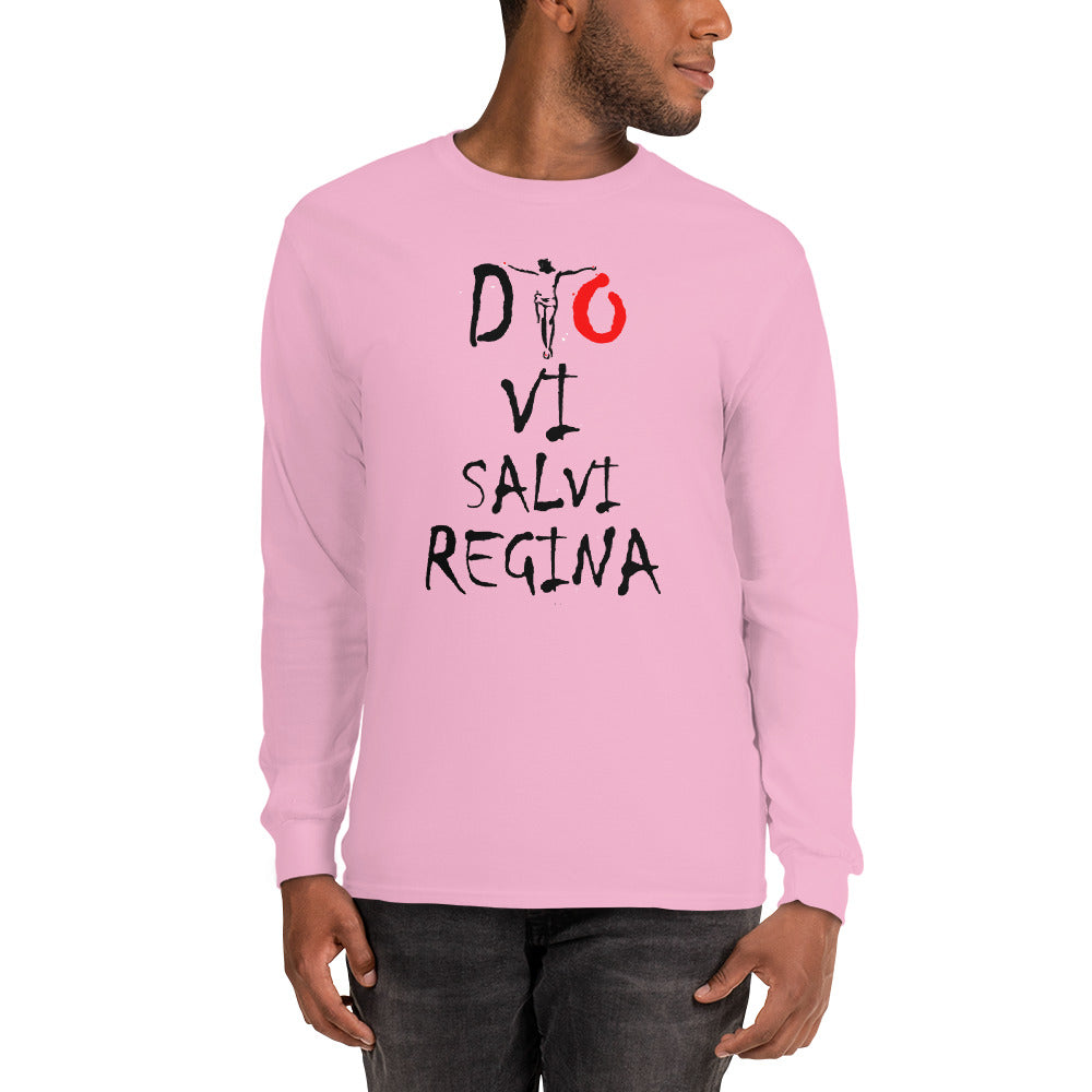 T-shirt Dio Vi Salvi Regina à manches longues - Ochju Ochju Rose Clair / S Ochju Souvenirs de Corse T-shirt Dio Vi Salvi Regina à manches longues