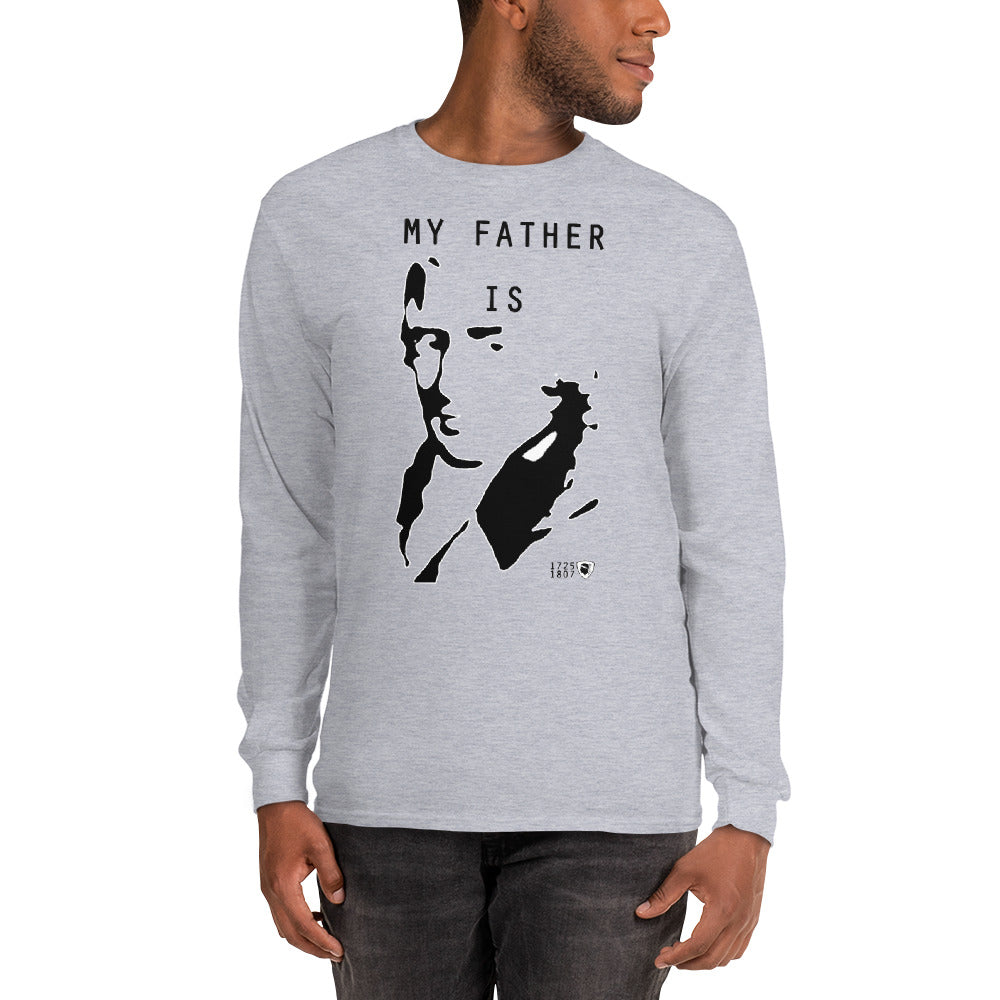 T-shirt My Father is Paoli à manches longues - Ochju Ochju Gris Sport / S Ochju Souvenirs de Corse T-shirt My Father is Paoli à manches longues