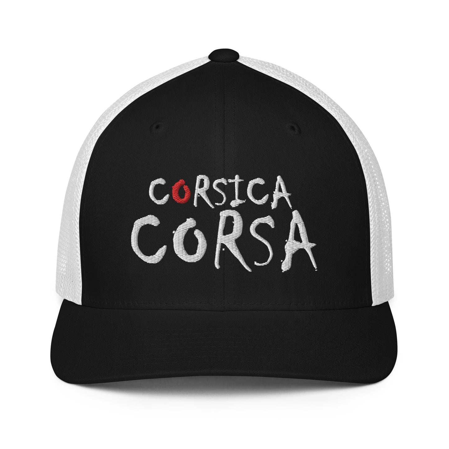 Casquette avec arrière en maille Corsica Corsa - Ochju Ochju Noir / Blanc Ochju Casquette avec arrière en maille Corsica Corsa