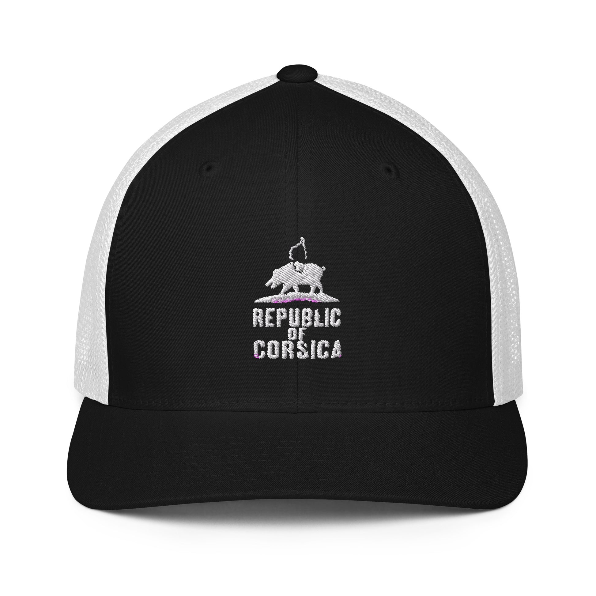 Casquette avec arrière en maille Republic of Corsica - Ochju Ochju Noir / Blanc Ochju Casquette avec arrière en maille Republic of Corsica