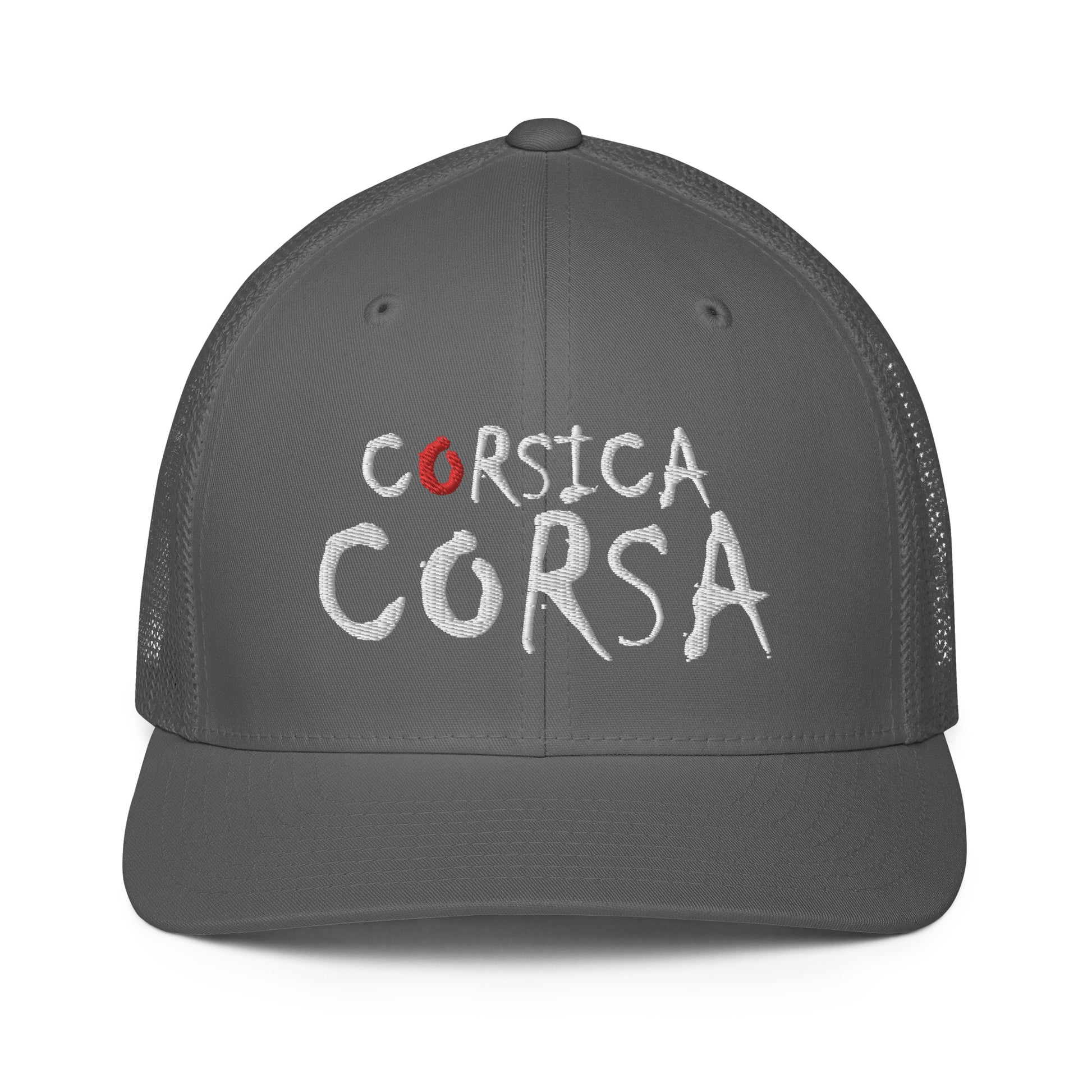 Casquette avec arrière en maille Corsica Corsa - Ochju Ochju Anthracite Ochju Casquette avec arrière en maille Corsica Corsa