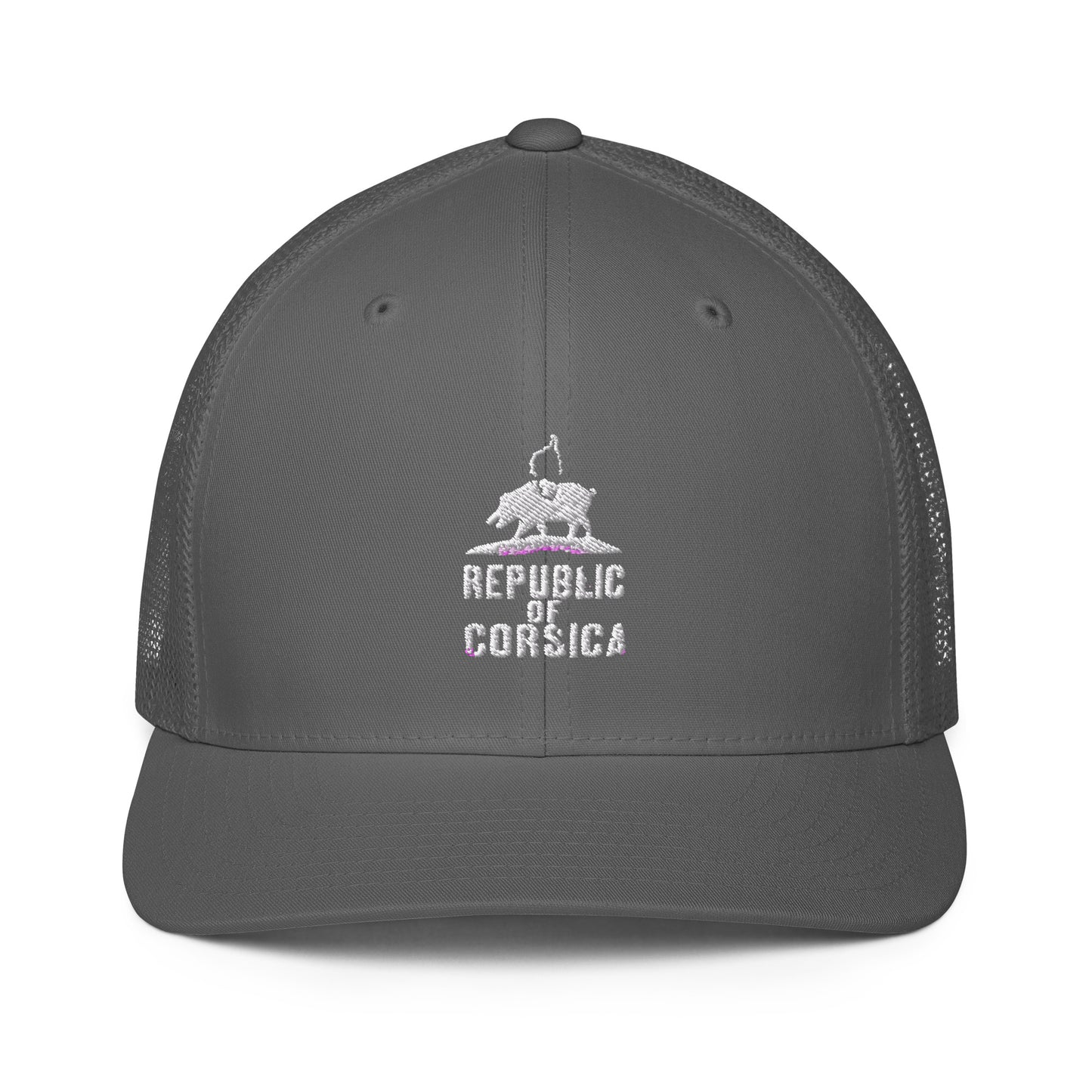 Casquette avec arrière en maille Republic of Corsica - Ochju Ochju Anthracite Ochju Casquette avec arrière en maille Republic of Corsica