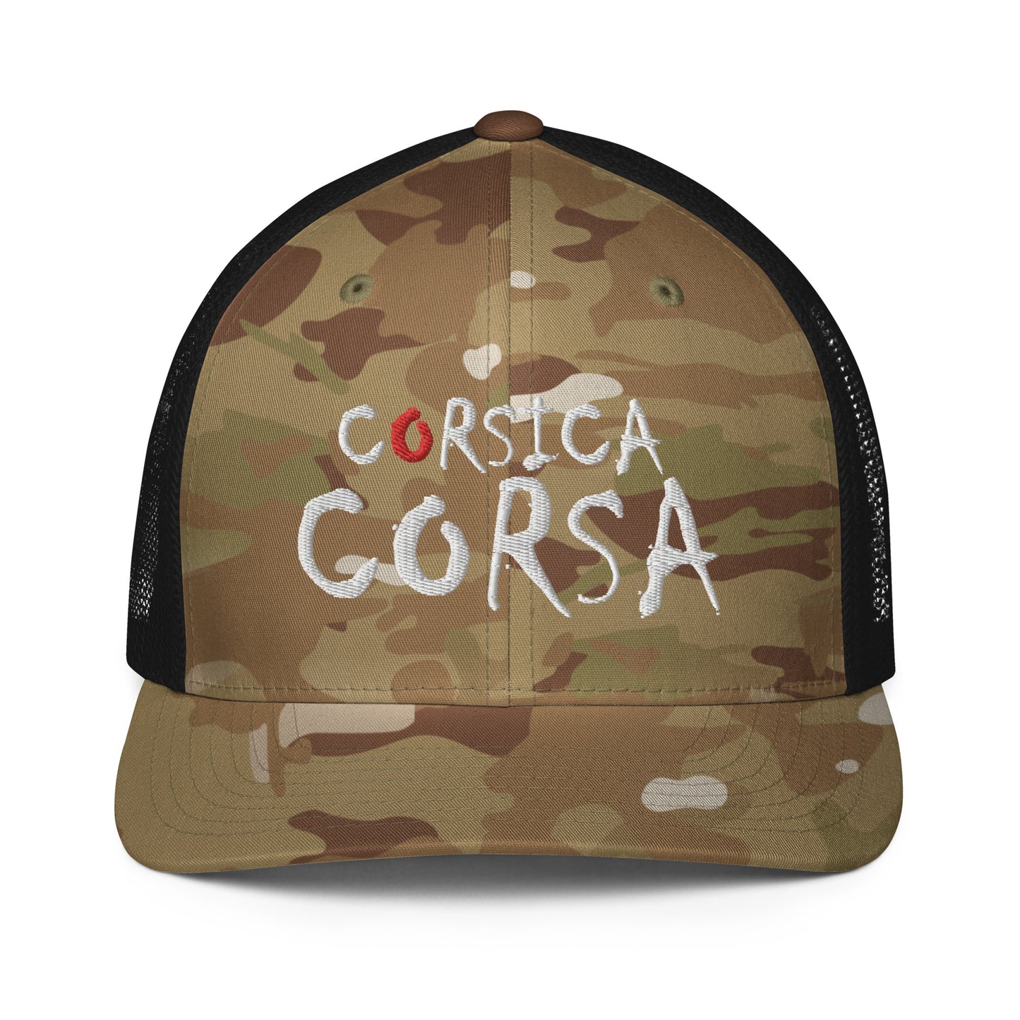 Casquette avec arrière en maille Corsica Corsa - Ochju Ochju Multicam Green/Black Ochju Casquette avec arrière en maille Corsica Corsa