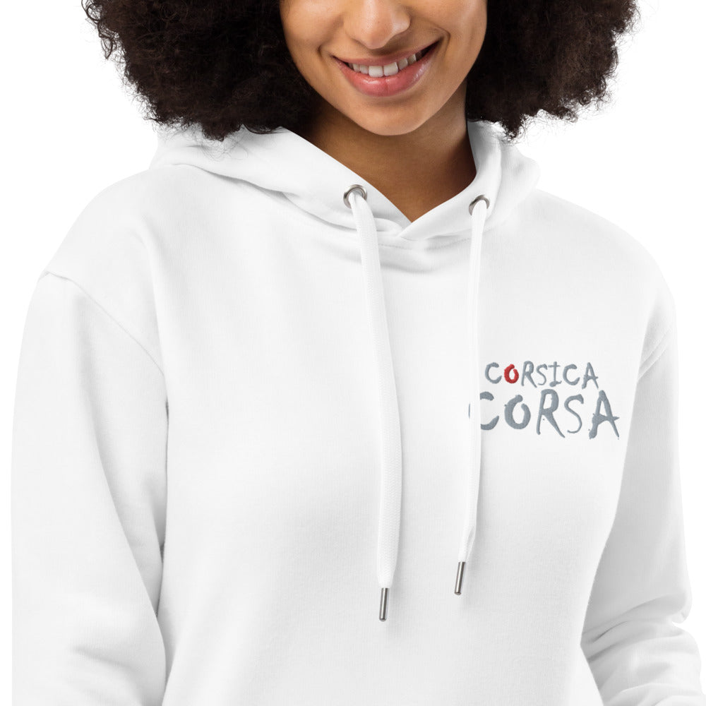 Sweat à capuche premium Corsica Corsa - Ochju Ochju Blanc / XS Ochju Sweat à capuche premium Corsica Corsa