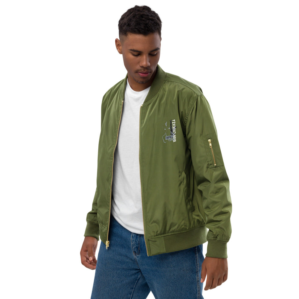 Veste bomber recyclée Indipendenza Corsa - Ochju Ochju Ochju Veste bomber recyclée Indipendenza Corsa