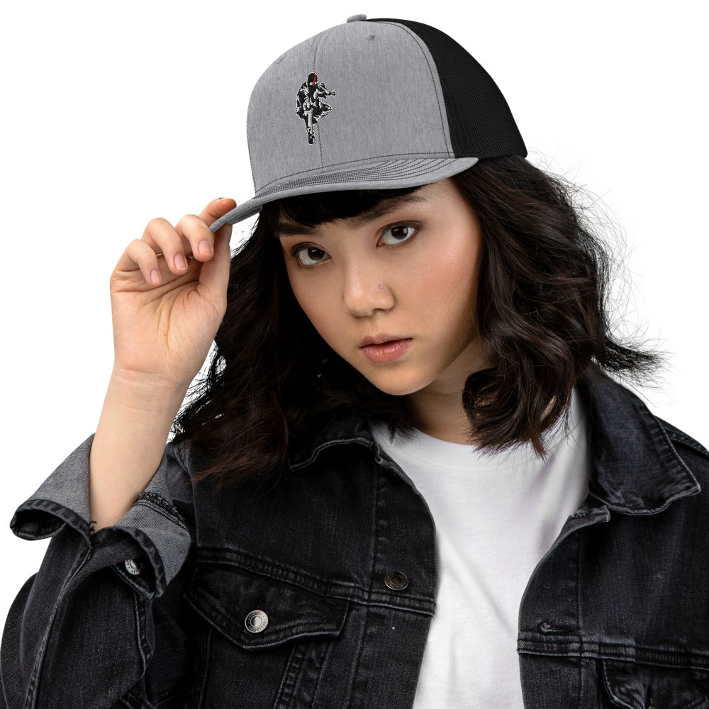 Casquette style trucker Ribellu Corsica - Ochju Ochju Heather Grey / Black Ochju Casquette style trucker Ribellu Corsica