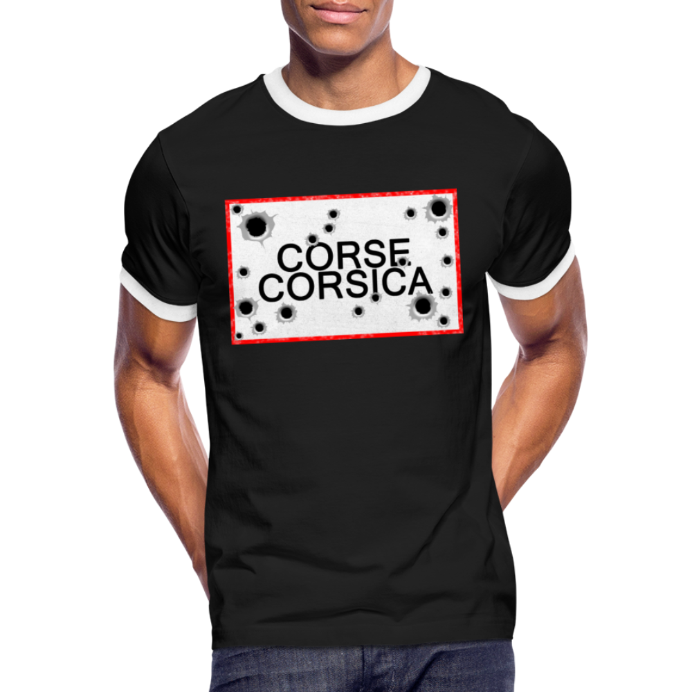 T-shirt Sport Corse/Corsica - Ochju Ochju noir/blanc / M SPOD T-shirt contrasté Homme T-shirt Sport Corse/Corsica
