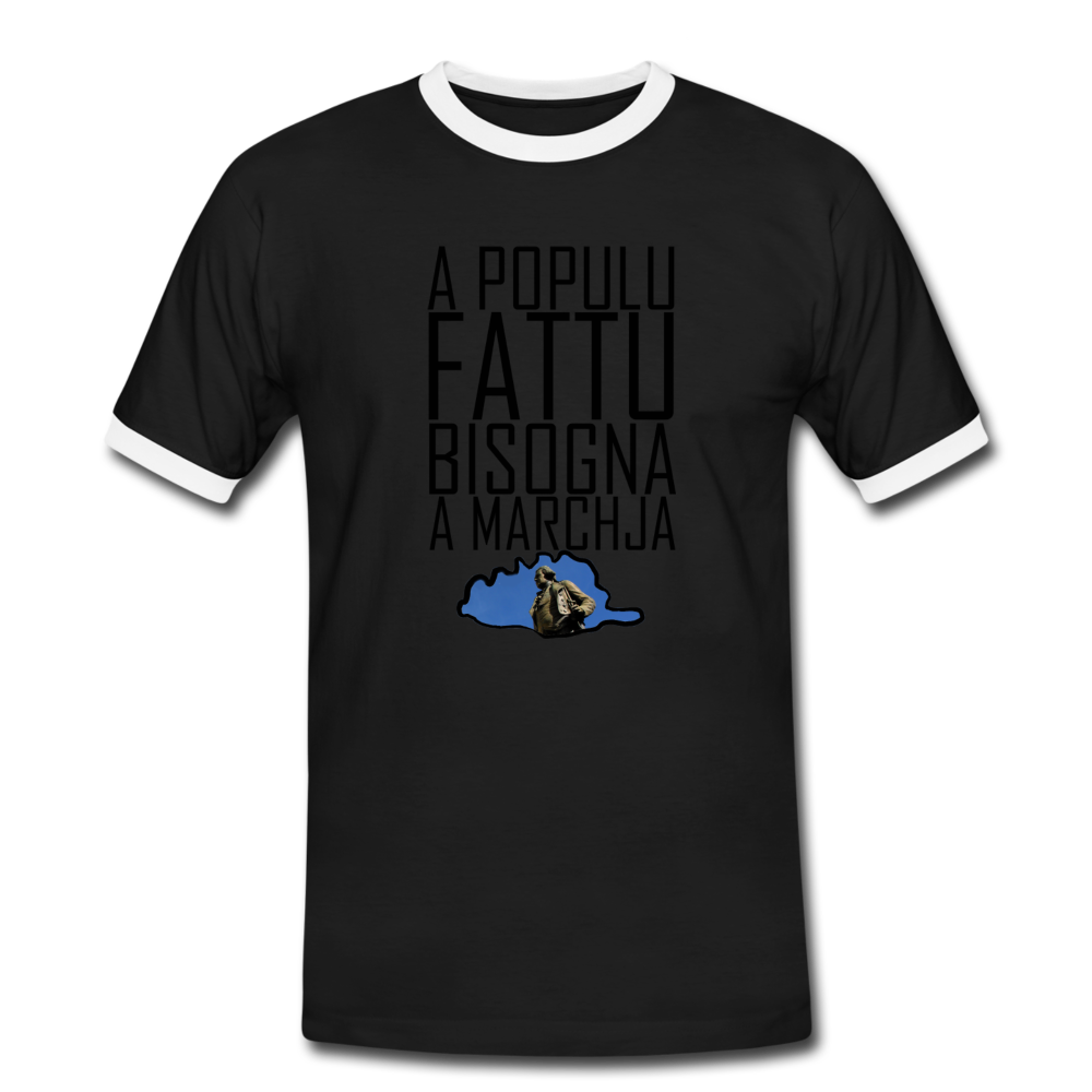 T-shirt Sport A Populu Fattu - Ochju Ochju SPOD T-shirt contrasté Homme T-shirt Sport A Populu Fattu