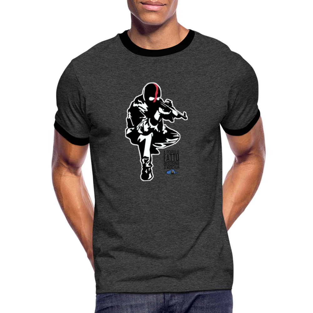 T-shirt Sport Ribellu - Ochju Ochju anthracite/noir / M SPOD T-shirt contrasté Homme T-shirt Sport Ribellu