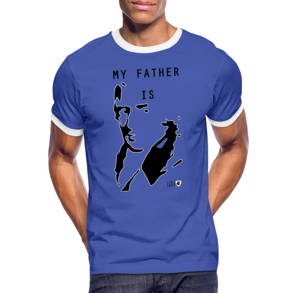 T-shirt Sport My Father is Paoli - Ochju Ochju bleu/blanc / M SPOD T-shirt contrasté Homme T-shirt Sport My Father is Paoli