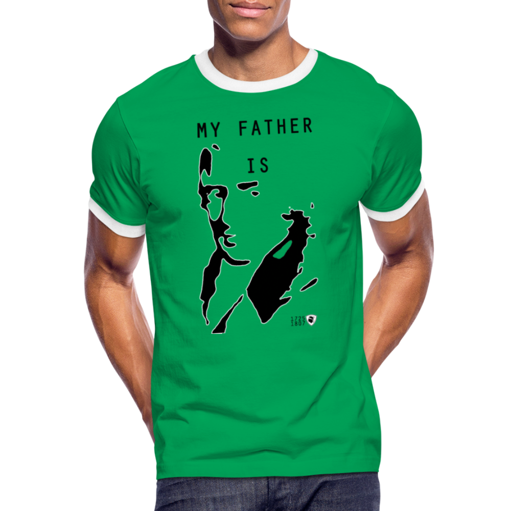 T-shirt Sport My Father is Paoli - Ochju Ochju vert/blanc / M SPOD T-shirt contrasté Homme T-shirt Sport My Father is Paoli