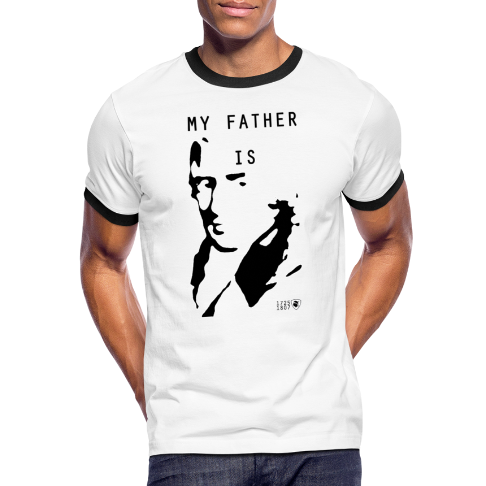 T-shirt Sport My Father is Paoli - Ochju Ochju blanc/noir / M SPOD T-shirt contrasté Homme T-shirt Sport My Father is Paoli