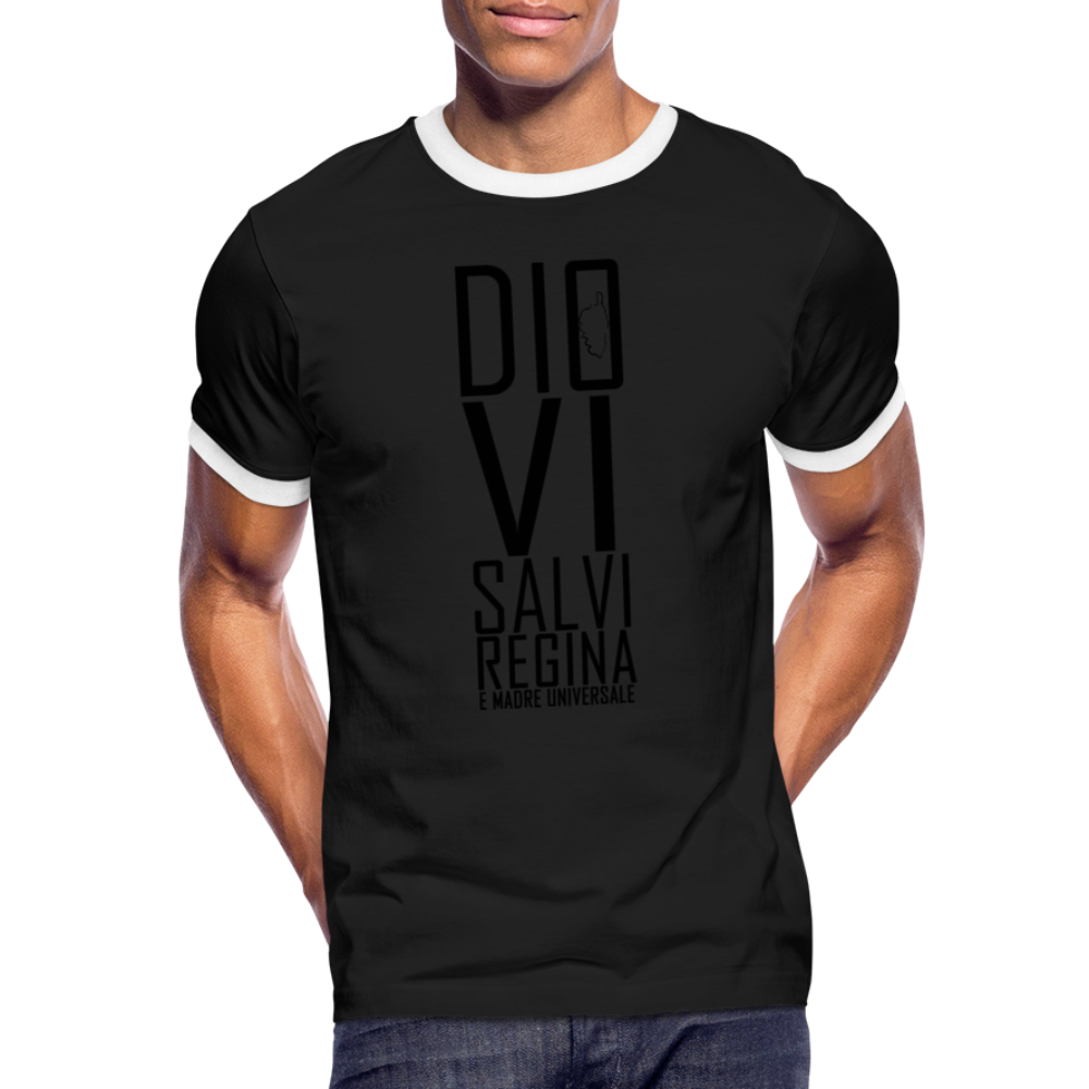 T-shirt Sport Dio Vi Salvi Regina - Ochju Ochju noir/blanc / M SPOD T-shirt contrasté Homme T-shirt Sport Dio Vi Salvi Regina