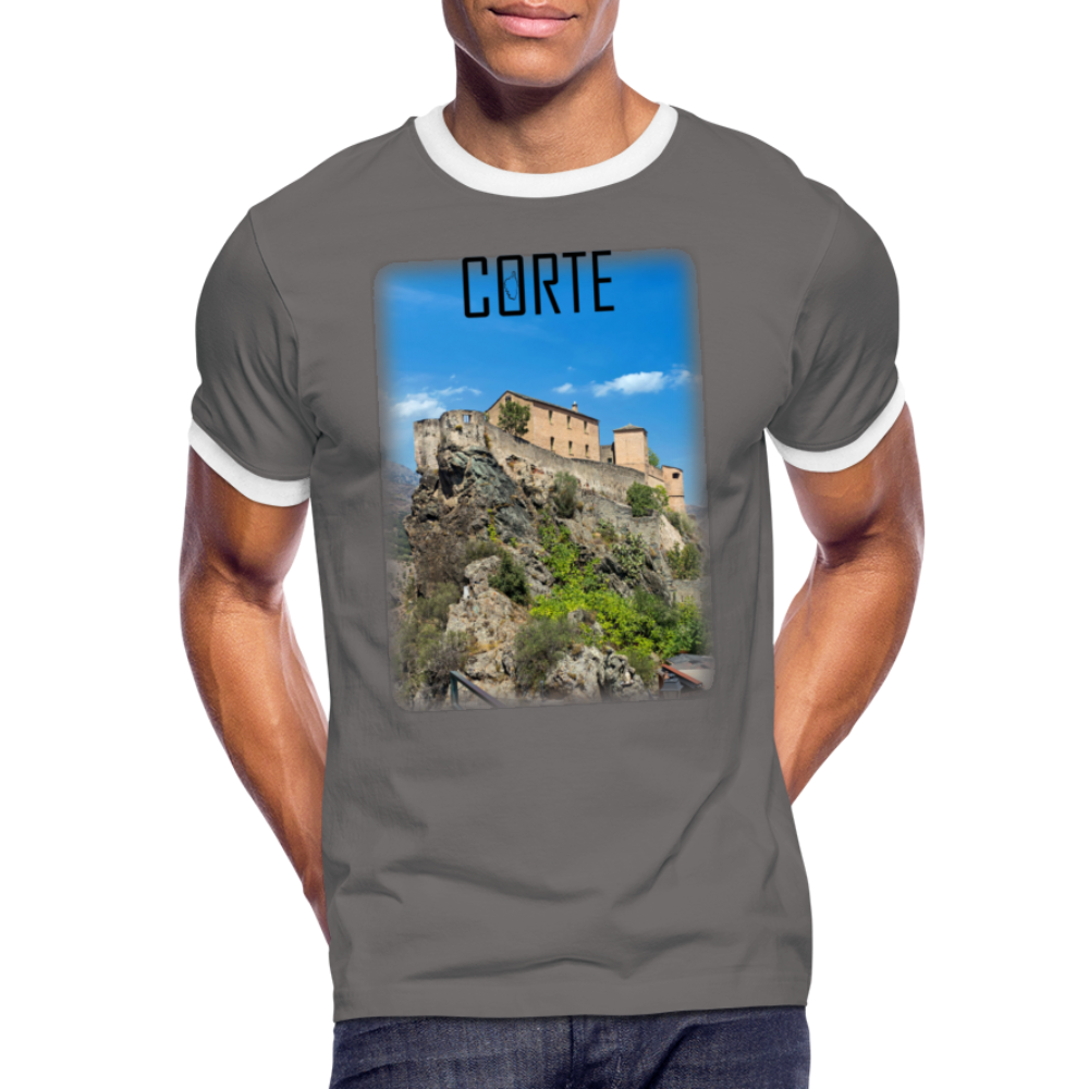T-shirt Sport Corte Corsica - Ochju Ochju SPOD T-shirt contrasté Homme T-shirt Sport Corte Corsica