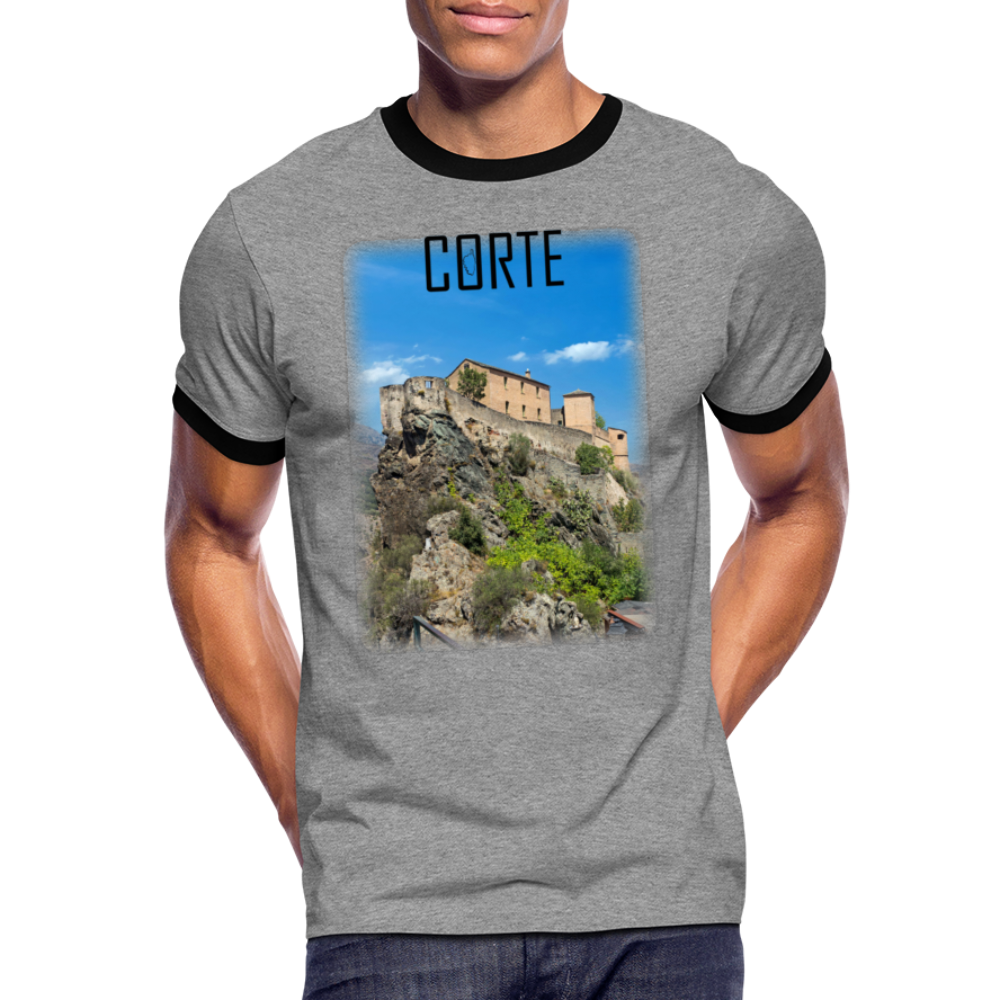 T-shirt Sport Corte Corsica - Ochju Ochju gris chiné/noir / M SPOD T-shirt contrasté Homme T-shirt Sport Corte Corsica
