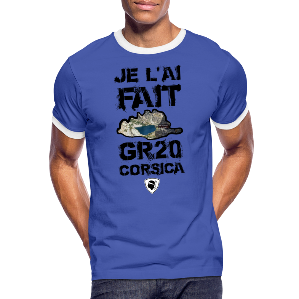 T-shirt Sport GR20 Corsica - Ochju Ochju bleu/blanc / M SPOD T-shirt contrasté Homme T-shirt Sport GR20 Corsica