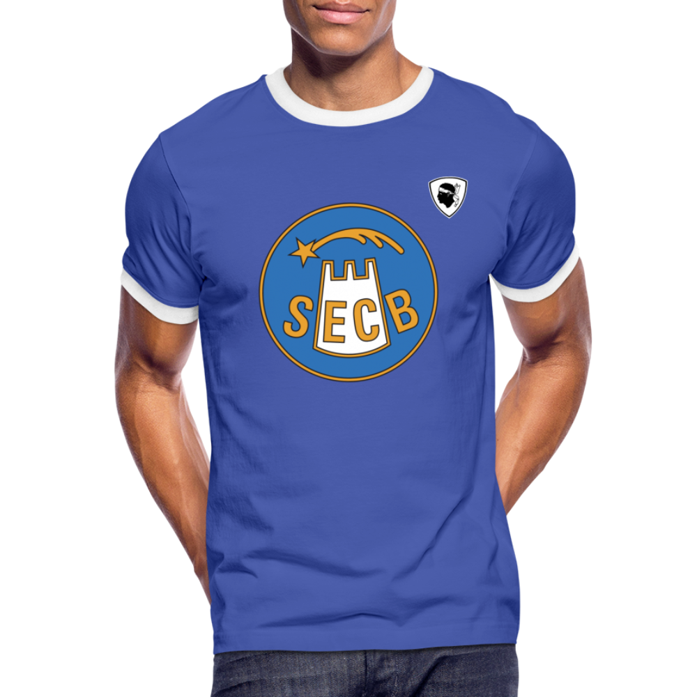 T-shirt SEC Bastia - Ochju Ochju bleu/blanc / M SPOD SEC Bastia T-shirt SEC Bastia