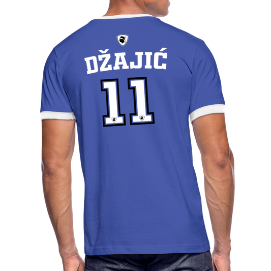 T-shirt SEC Bastia Dzajic - Ochju Ochju bleu/blanc / M SPOD SEC Bastia T-shirt SEC Bastia Dzajic