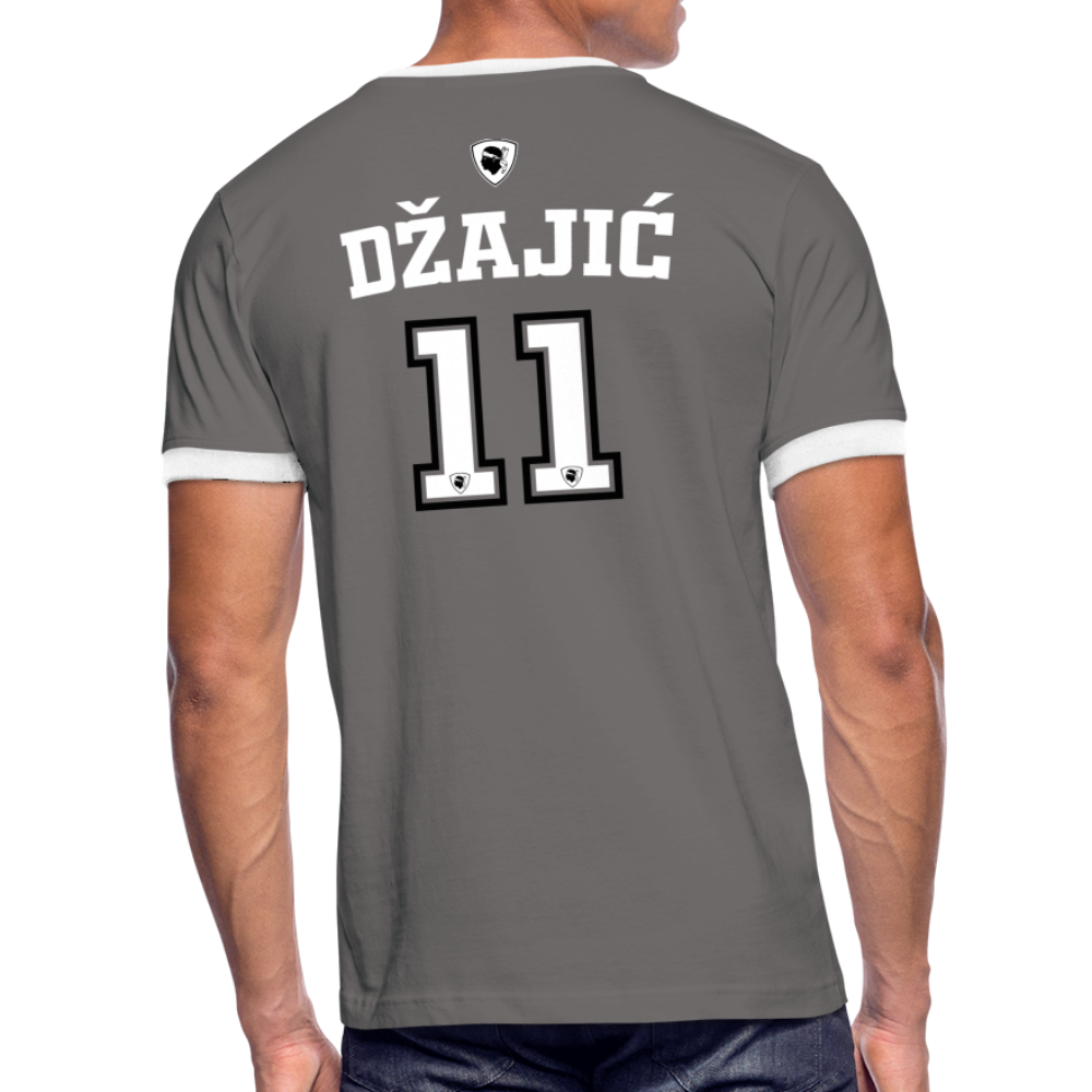 T-shirt SEC Bastia Dzajic - Ochju Ochju gris souris/blanc / M SPOD SEC Bastia T-shirt SEC Bastia Dzajic