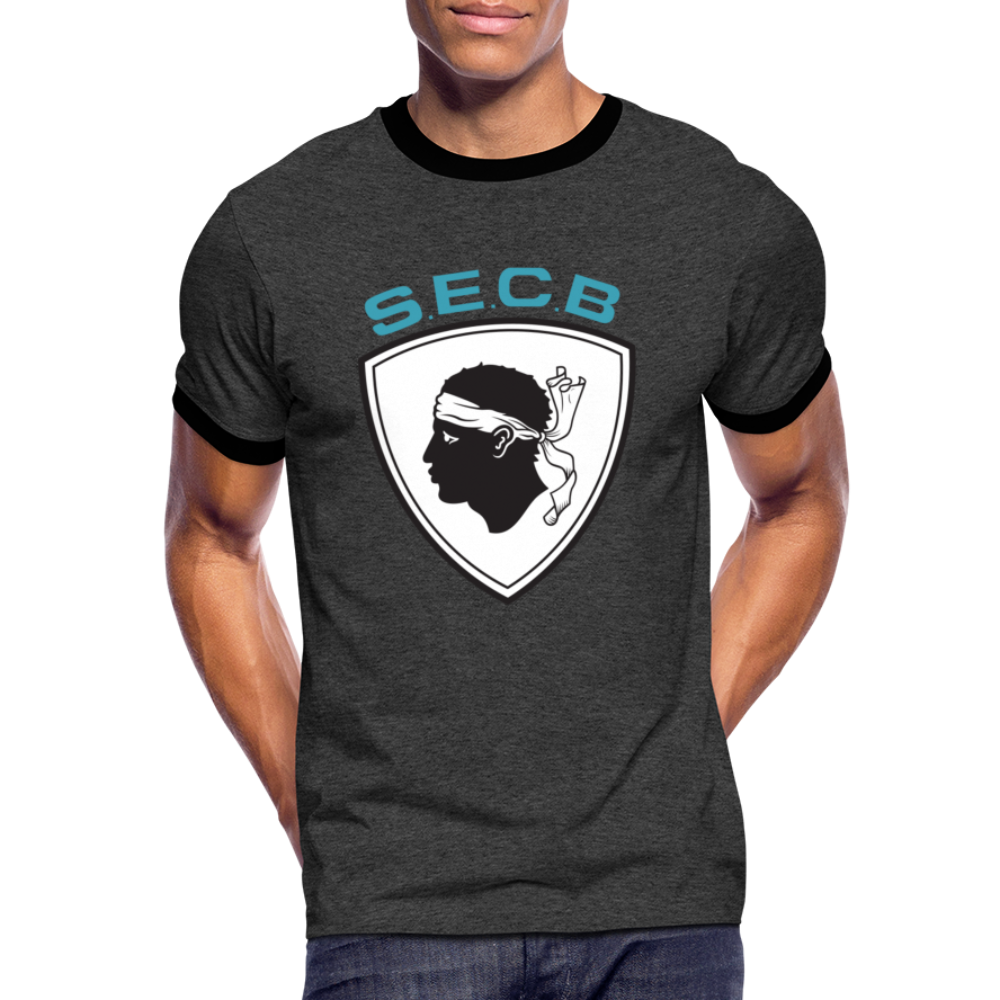 T-shirt SEC Bastia REP - Ochju Ochju anthracite/noir / M SPOD SEC Bastia T-shirt SEC Bastia REP