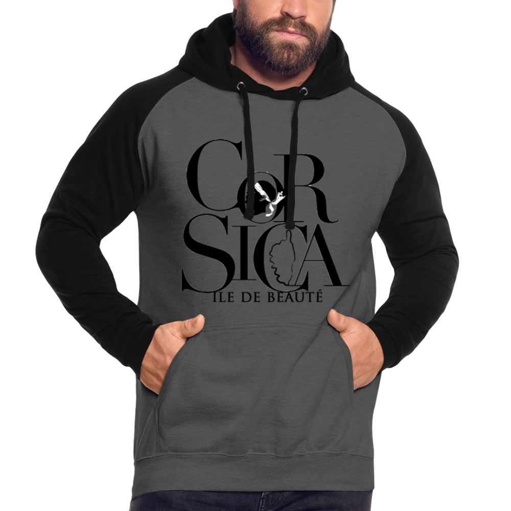 Sweat-shirt baseball Corsica Île de Beauté - Ochju Ochju SPOD Sweat-shirt baseball unisexe Sweat-shirt baseball Corsica Île de Beauté