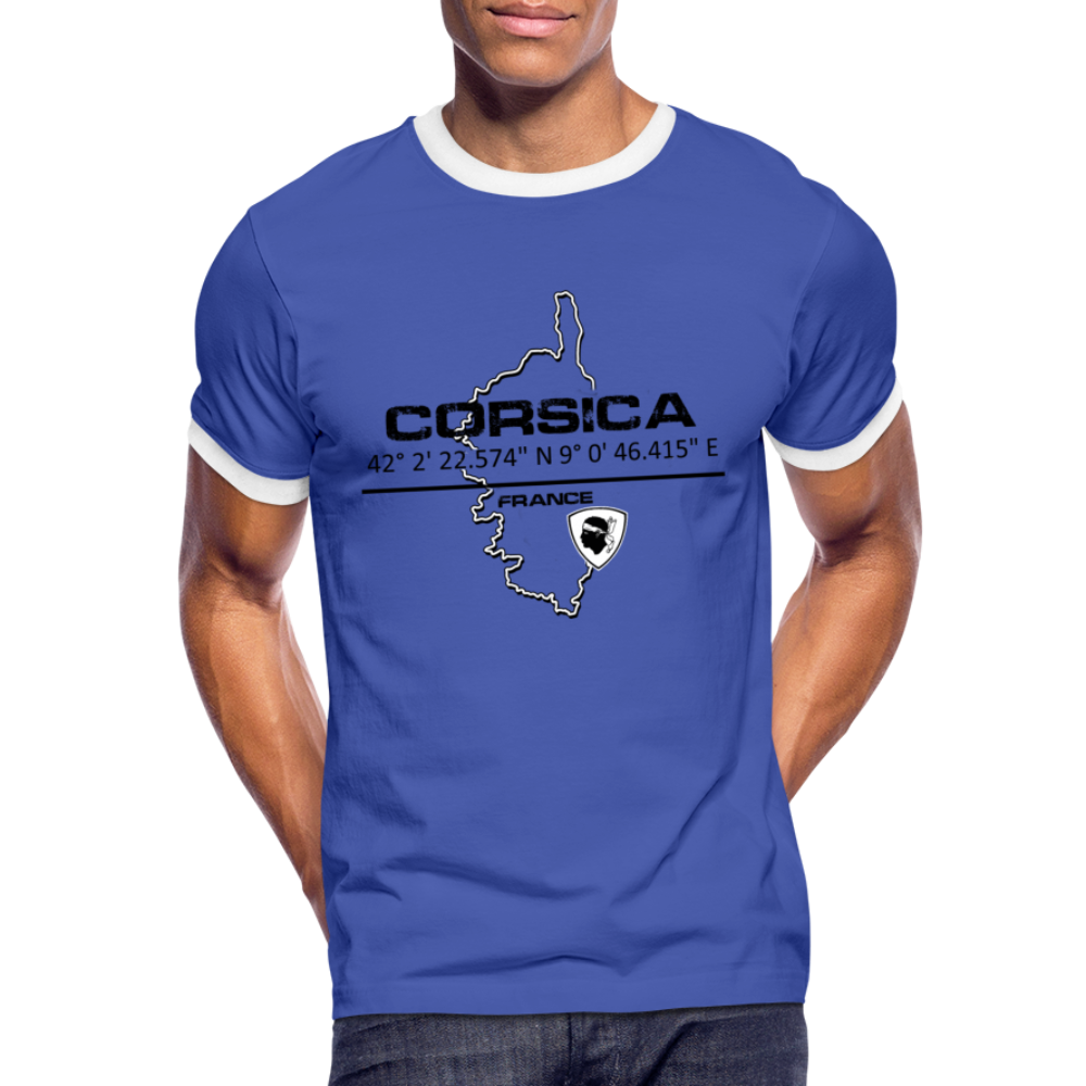 T-shirt Sport GPS Corsica - Ochju Ochju bleu/blanc / M SPOD T-shirt contrasté Homme T-shirt Sport GPS Corsica