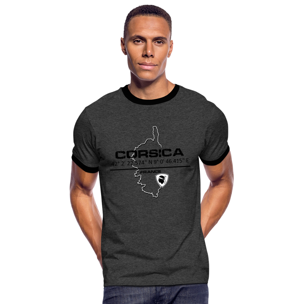T-shirt Sport GPS Corsica - Ochju Ochju SPOD T-shirt contrasté Homme T-shirt Sport GPS Corsica
