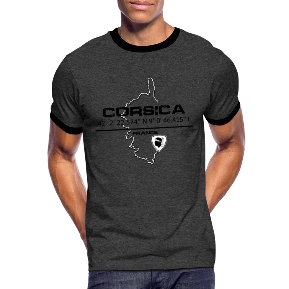 T-shirt Sport GPS Corsica - Ochju Ochju anthracite/noir / M SPOD T-shirt contrasté Homme T-shirt Sport GPS Corsica
