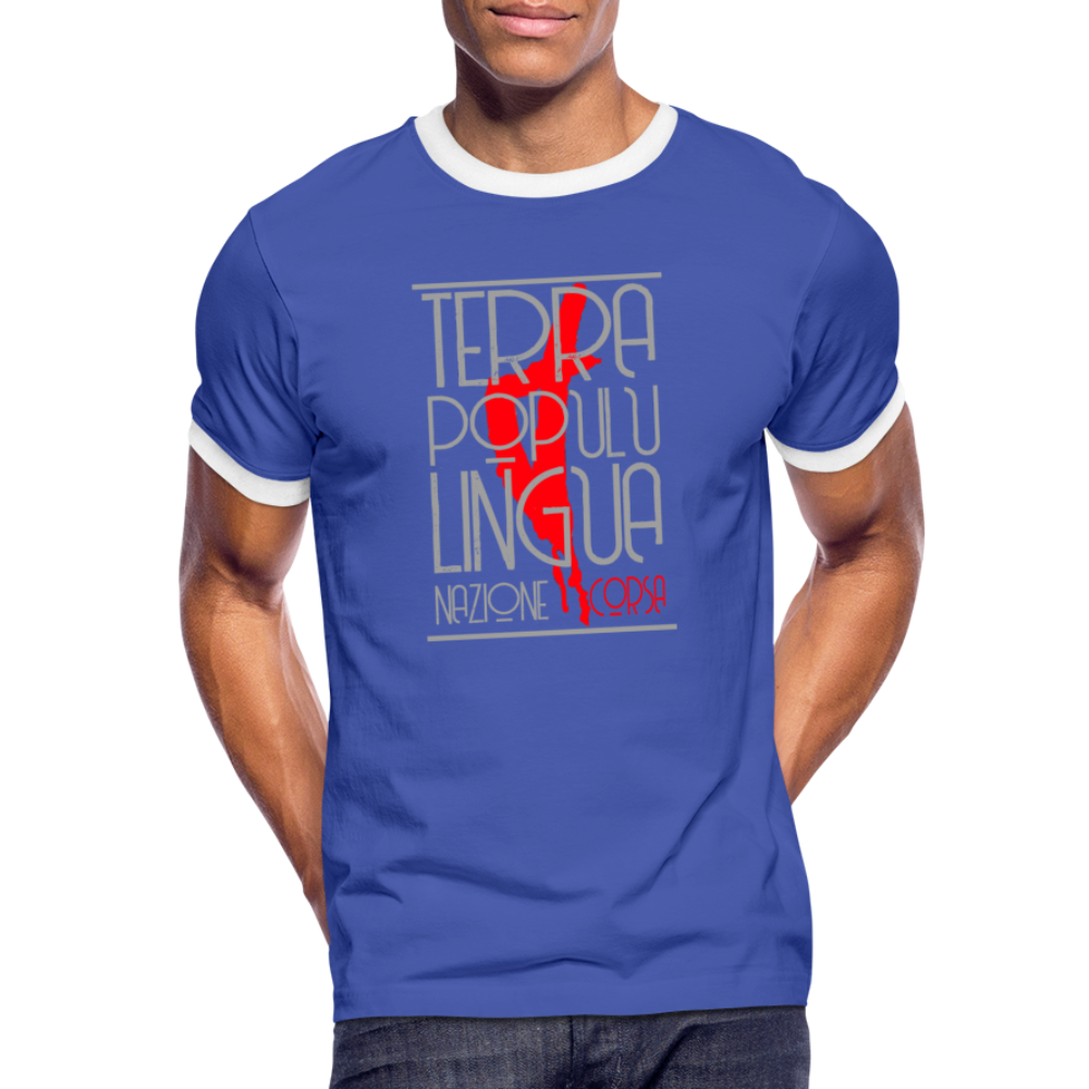 T-shirt Sport Nazione Corsa - Ochju Ochju bleu/blanc / M SPOD T-shirt contrasté Homme T-shirt Sport Nazione Corsa