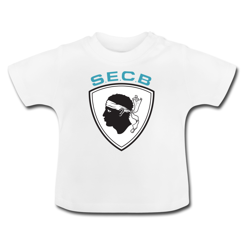 T-shirt Bébé SEC Bastia - Ochju Ochju blanc / 3-6 mois SPOD T-shirt Bébé T-shirt Bébé SEC Bastia