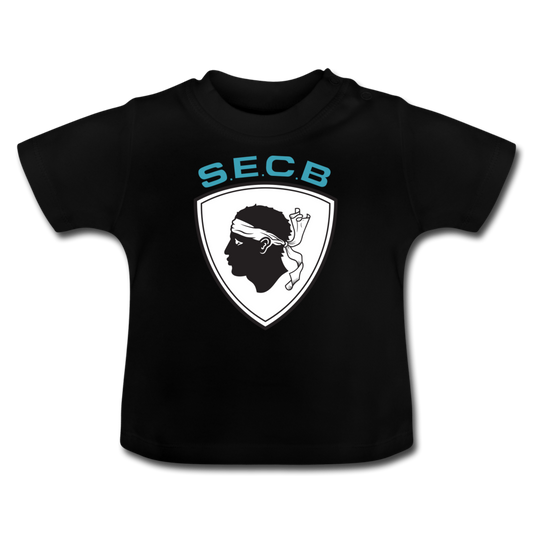 T-shirt Bébé SEC Bastia - Ochju Ochju noir / 3-6 mois SPOD T-shirt Bébé T-shirt Bébé SEC Bastia