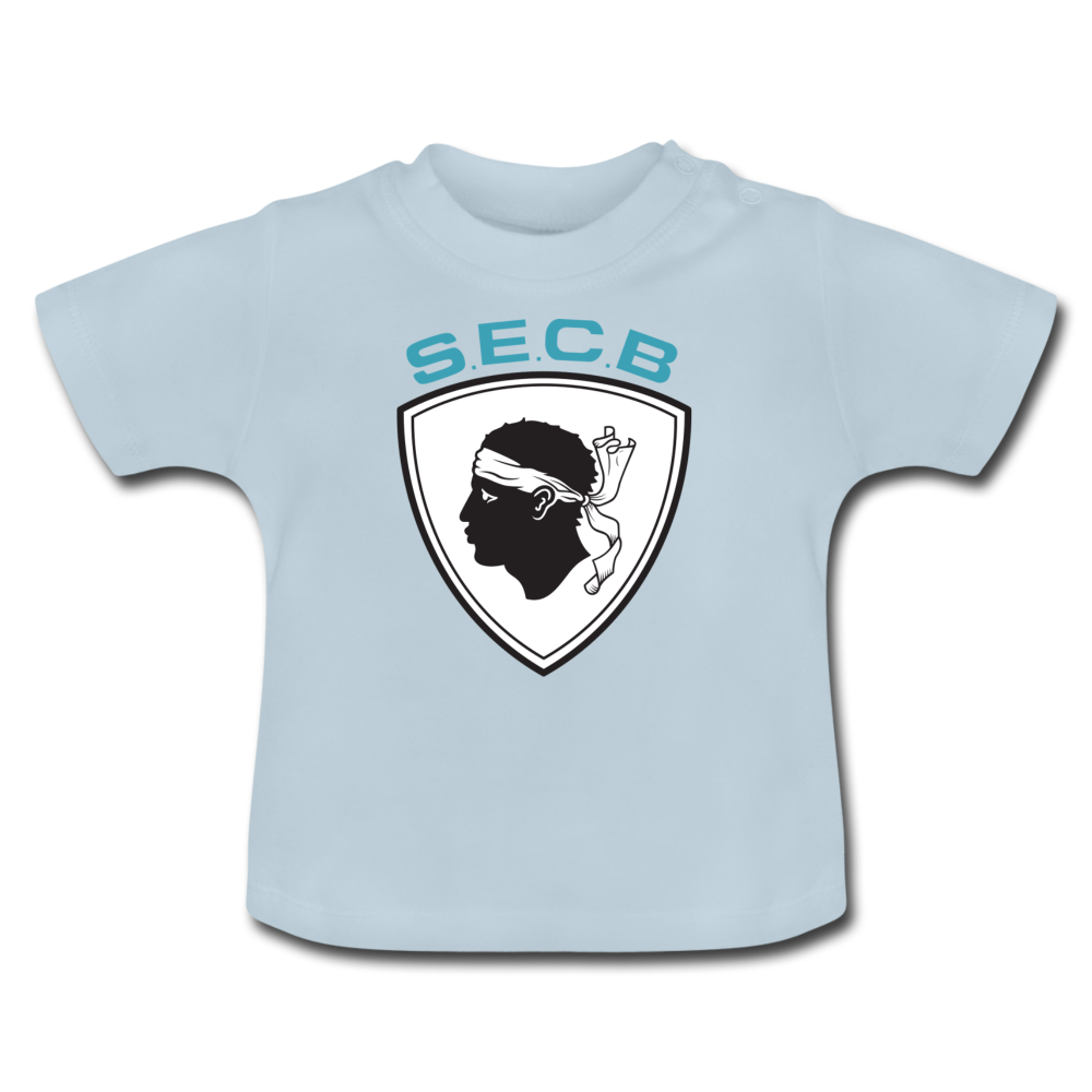 T-shirt Bébé SEC Bastia - Ochju Ochju bleu clair / 3-6 mois SPOD T-shirt Bébé T-shirt Bébé SEC Bastia