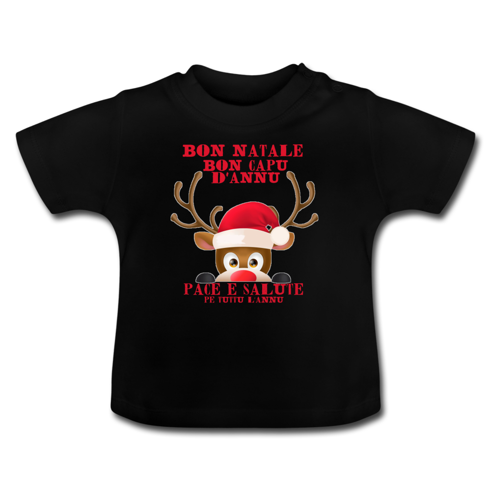 T-shirt Bébé Bon Natale ! - Ochju Ochju noir / 3-6 mois SPOD T-shirt Bébé T-shirt Bébé Bon Natale !