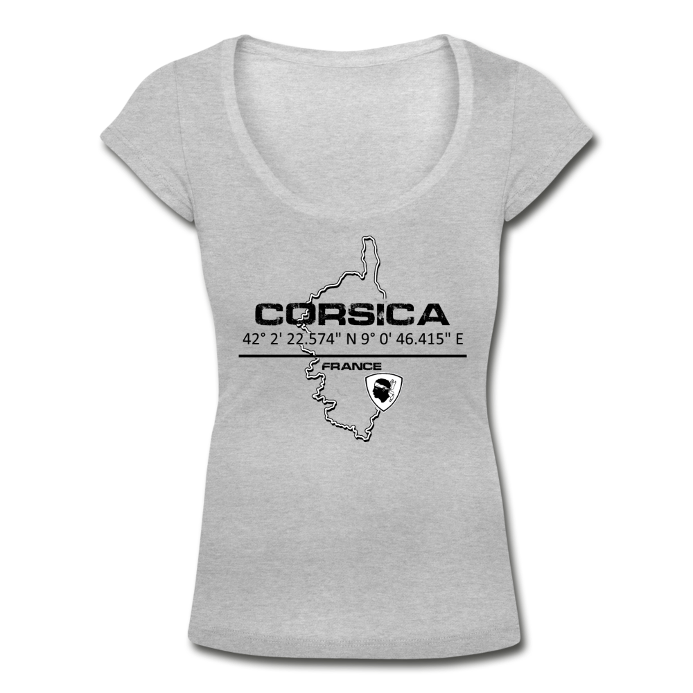 T-shirt col U GPS Corsica - Ochju Ochju SPOD T-shirt col U Femme T-shirt col U GPS Corsica