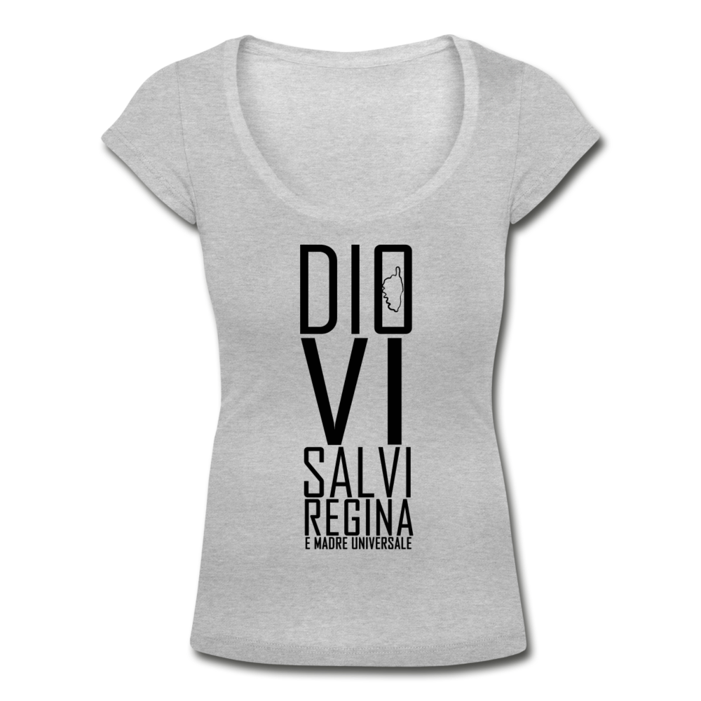 T-shirt col U Dio Vi Salvi Regina - Ochju Ochju SPOD T-shirt col U Femme T-shirt col U Dio Vi Salvi Regina