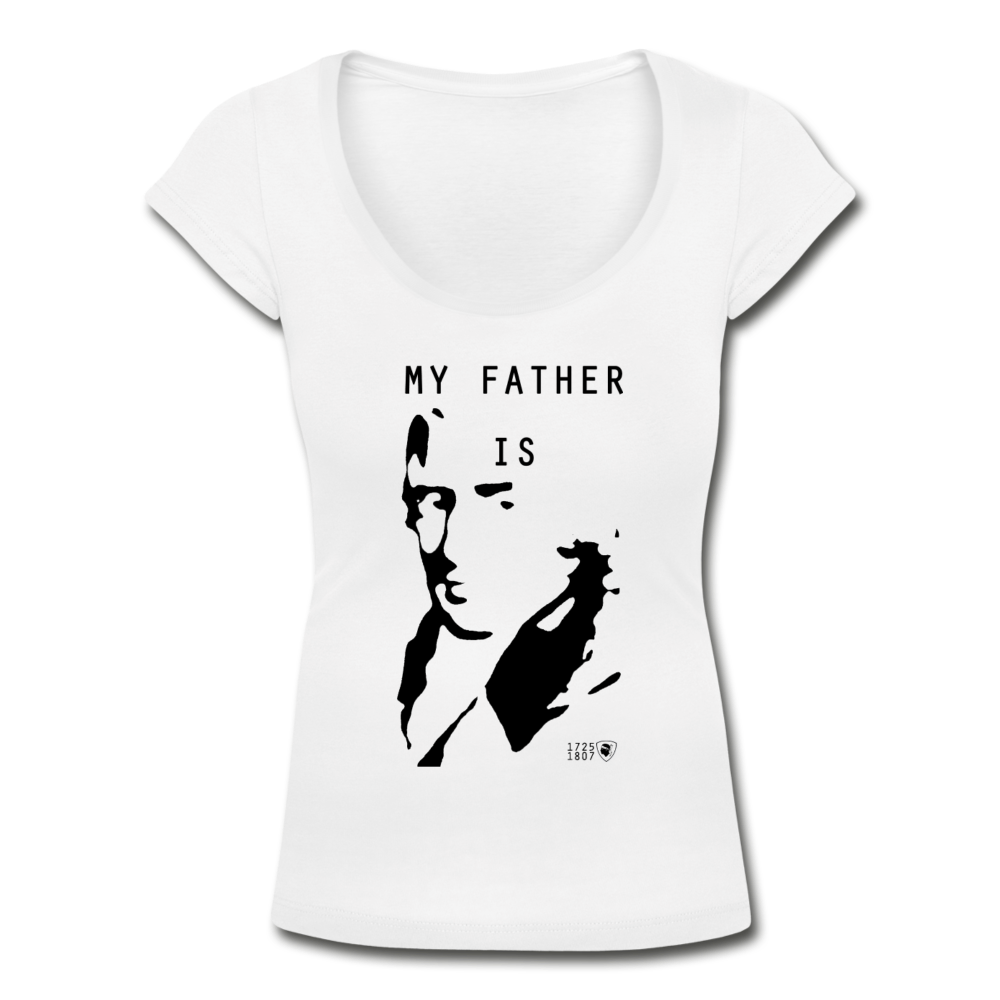 T-shirt col U My Father is Paoli - Ochju Ochju SPOD T-shirt col U Femme T-shirt col U My Father is Paoli