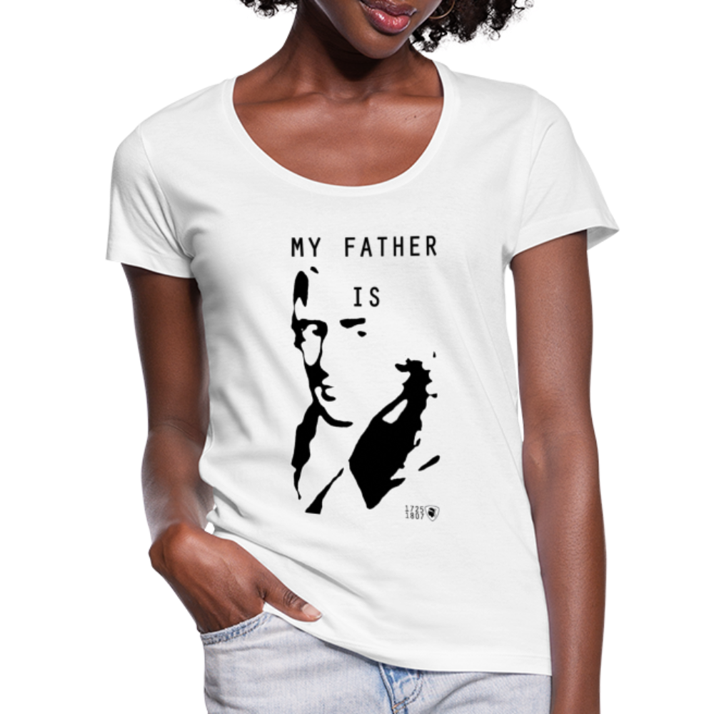 T-shirt col U My Father is Paoli - Ochju Ochju blanc / S SPOD T-shirt col U Femme T-shirt col U My Father is Paoli