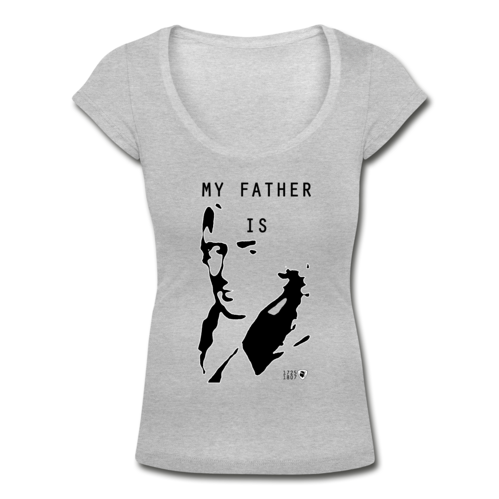 T-shirt col U My Father is Paoli - Ochju Ochju SPOD T-shirt col U Femme T-shirt col U My Father is Paoli